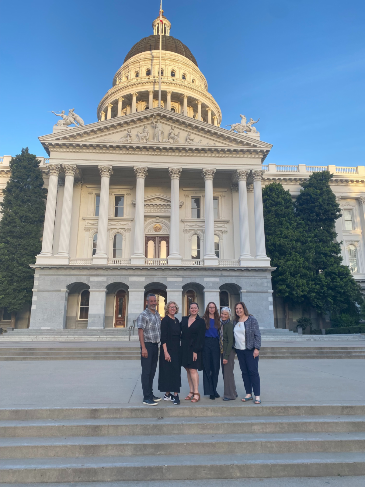 From left to right: Tony Ayala, Donna Cecil, Juliet Terry, Brianne Ayala, Jan Fish and Nancy Hurlbut 